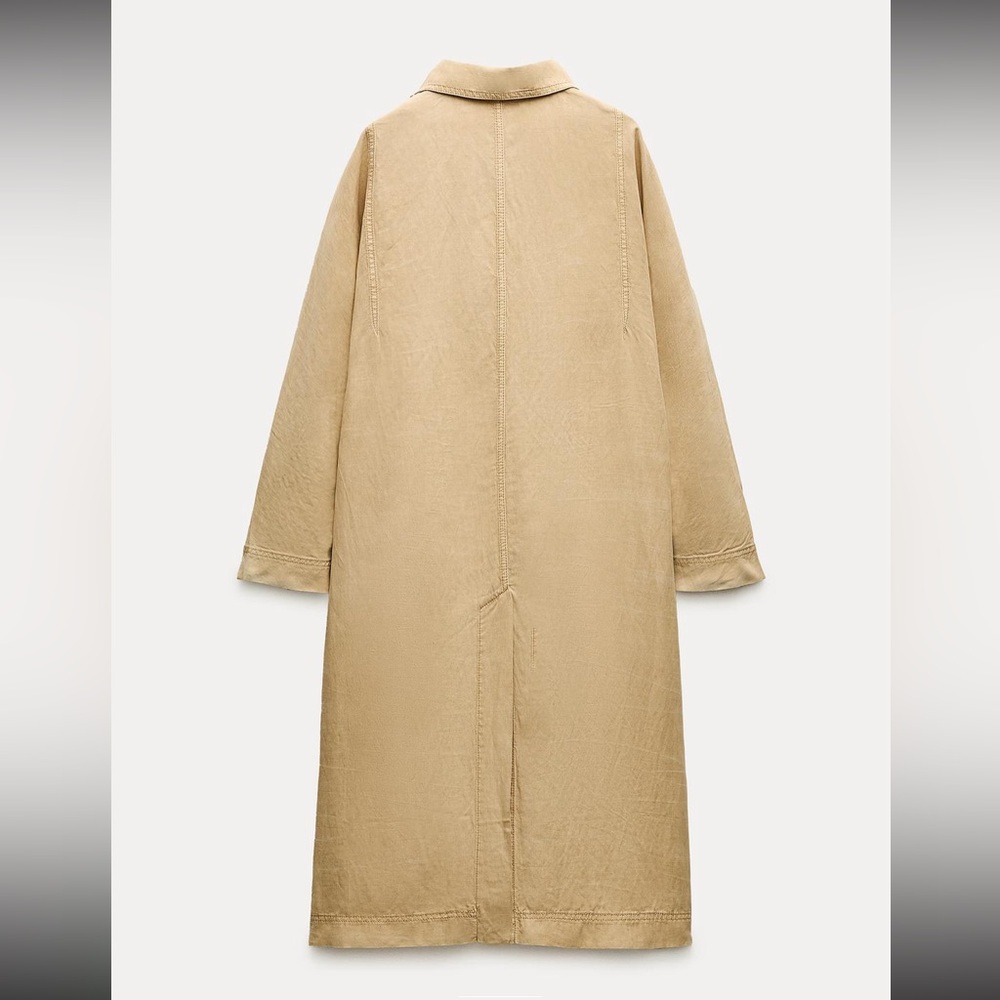 Zara fluid washed trench ZW collection - Picture 8 of 15